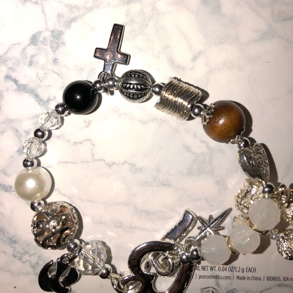 Jesus charm bracelet